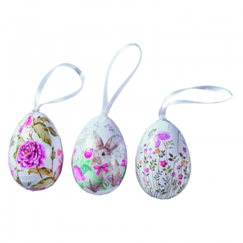 Eier 12er-Set bunt